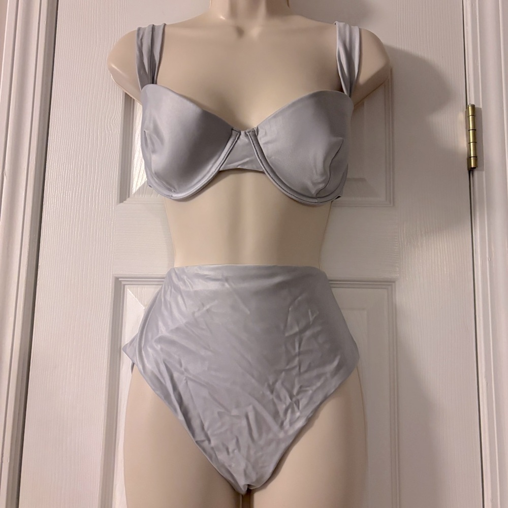 Vetchy The Hamptons Bikini Set Silver size L